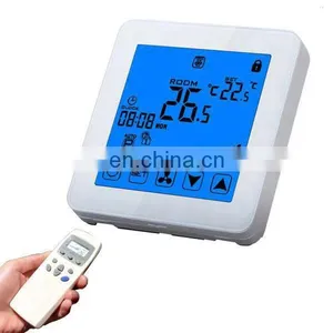 Factory Wholesale Heating Touch Screen Thermostat Wifi Function thumbnail-3
