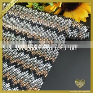 Resin Rhinestone Mesh Sheet FHRM-048 thumbnail-2