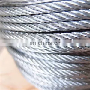 Anti-Corrosion Myanmar Wire Rope 8X19 6*36 Iwsc Stainless Steel Wire Rope thumbnail-3