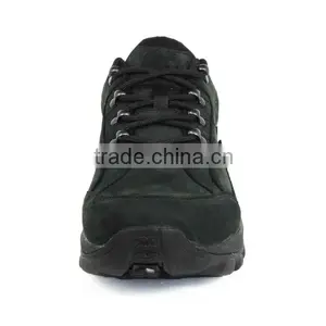 High Quality Low Cut Full-Grain Waterproof Nubuck Leather Mountain Hiking Shoe thumbnail-3