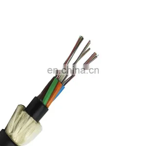 Outdoor Self-supporting Aerial Fibra Optica Adss 12 Core 24 Core Span 100m Adss Fiber Optic Cable thumbnail-1