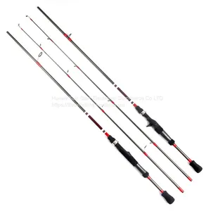 DUUV 1.8m New Bass Spinning Baitcasting Fiberglasss Lure Fishing Rod thumbnail-1