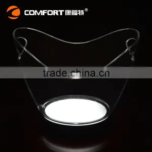Colorful Flashing Acrylic Led Ice Bucket thumbnail-3