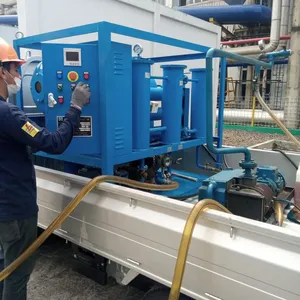 6000 Liters/Hour Dielectric Oil Water Dehrdration Multi-stage Vacuum Used Transformer Oil Filtering Machine thumbnail-1