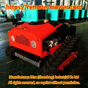 Remote Control Lawn Mower Robot All Terrain Slope Mowers thumbnail-3