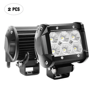 Automotive Accessories Best Selling High Quality IP67 Waterproof Spot Flood Beam 18W Car LED Light Bar 4 Inch thumbnail-1