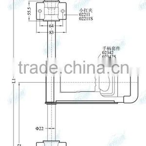 411142 Stainless Steel Refrigerator Door Lock,freezer Door Lock,truck Door Lock thumbnail-2