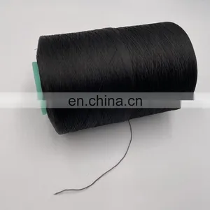 200D Polyester Texture Thread Good Quality Sewing Thread Black Overlock Thread thumbnail-3