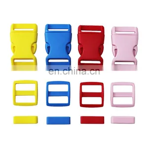Custom Adjustable Center Release Insert Side Quick Release Buckle For Seat Belt Slide Accessories thumbnail-5
