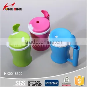 Hot Sale Microwave pp Plastic Soup Mug With Spoon and Lid Quality Choice thumbnail-4