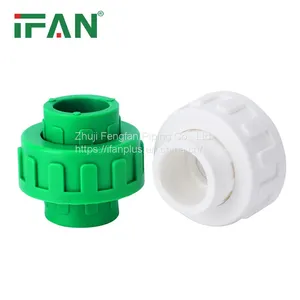 IFAN Wholesale Plastic Union Pipe Fittings Green Customized PPR Pipe Fitting thumbnail-1