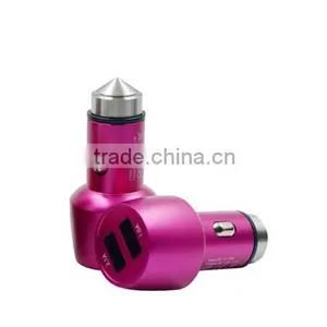 Double Speed High Quality Safety Hammer Car Charger Iphone Car Charger thumbnail-2