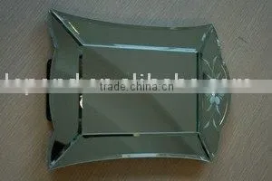 Single Coated Aluminum Mirror Float Glass 1mm-8mm Decorative Mirror/bathroom Wall Mirror/makeup Mirror thumbnail-1