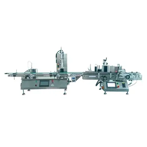 Liquid Filling Screw Cap Labeling Production Line thumbnail-5