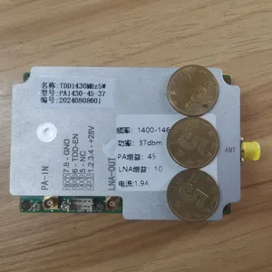 Jinwen UAV Self-organizing Network 1400MHz 2-watt Single Transmitter Dual Receiver RF Power Amplifier JWTD1430-2W thumbnail-3
