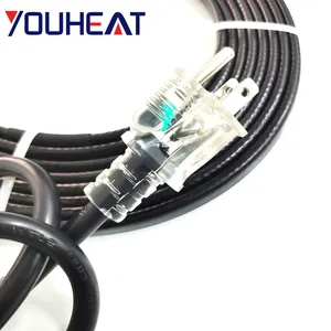 Heat Trace Cable for Pipes Concrete Tinned Copper Self Regulating Underfloor Heating Cable Copper Conductor Construction thumbnail-2