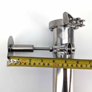 Adjustable Height Pipe Support, for Process Pipeline Installation, Pipe Hanging and Fixing, Steel Pipe Hoop, Pipe Clamp, Customizable Clips for Outer Diameters From 12 to 219 thumbnail-4