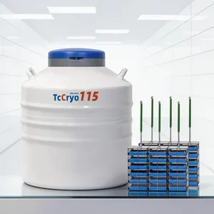 Mongolia 115L Liquid Nitrogen Tank Lab Dewar Liquid Nitrogen Dewars for Sale thumbnail-1