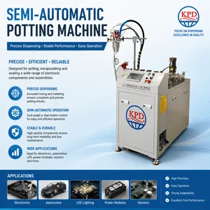AB Silicone Sealant Mixing System Potting Filling Machine 2 Component Dispensing Machine AB Glue Mixer Dispenser thumbnail-3