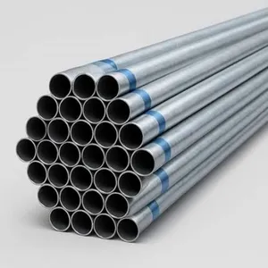 DN50 DN80 Hot Dip Galvanized Steel Pipe Threaded GI Tube for Fire Fighting Water Supply System thumbnail-1