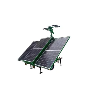 No Need to Connect to Electricity! Solar-powered Mobile Lighthouse, the Emergency Night Lighting Device for Construction Sites thumbnail-3