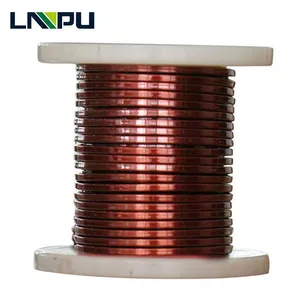 Conductor: Oxygen-free Copper Rod 7x14 mm Thermal Class: 180 Insulation: G2 Standard: IEC 60317-16 Enameled Flat Copper Wire thumbnail-6