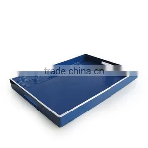 Rectangular Tray With Handle Six Color Wooden Tray thumbnail-3