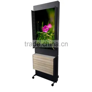 Good Prices Display Rack For Magazines And Books Pop Floor Lcd Display thumbnail-3