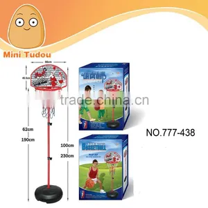 Hot Sale Kids Sports Toys Plastic Basketball Stand,backboard and Base thumbnail-1