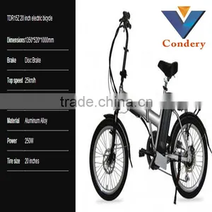 2016 New Folding Lithium Electric Bicycle thumbnail-1