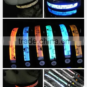 Led Shining Dog Collars on Neck, Glow in the Dark thumbnail-4