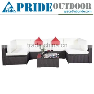 U Type Leisure Indoor Rattan Plastic Sectional Sofa Muebles De Jardin Vietnam Cebu Rattan Furniture thumbnail-1