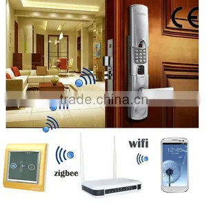 TAIYITO R&D Manufacture Wireless Stable Bidirectional Zigbee Electrical Fingerprint Door Lock Switch thumbnail-1