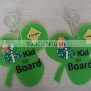 Car Window Hanging Sign, Baby on Board Sign With Suction Cup thumbnail-1