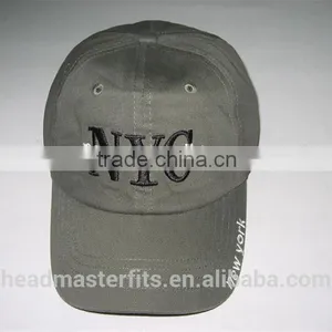 Custom 6 Panel Short Brim Baseball Cap Nyc Embroidery Unstructured Baseball Cap thumbnail-3