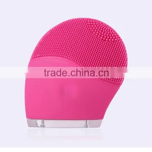 Skin Care Ultrasound Machine Silicone Face Washing Brush Best Facial Cleansing Brush thumbnail-4