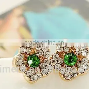 Cheap Multi Style Pearl Opal Crystal Stud Earrings Wholesale thumbnail-3