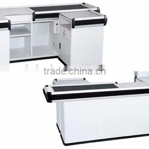 New Design Supermarket Cashier Counters , Shop Cash Counters, Cashier Counters thumbnail-6