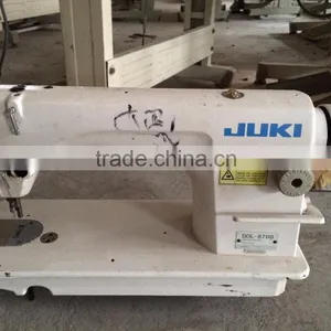 Good Condition Juki Used Second Hand DDL 8700 Single Needle Lockstitch Sewing Machine thumbnail-1