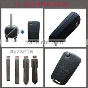 Tongda 2 Button Flip Modified Remote Key High Quality for Opel thumbnail-1