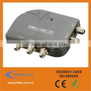 4 WAY TV FM DAB Indoor TV Antenna AMPLIFIER thumbnail-1