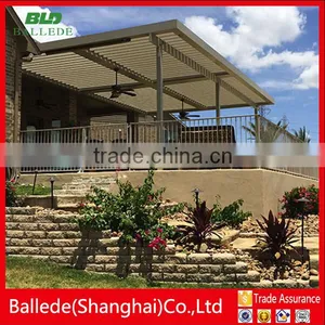 Outdoor/external Aluminum Motorized Roof Louvers thumbnail-2