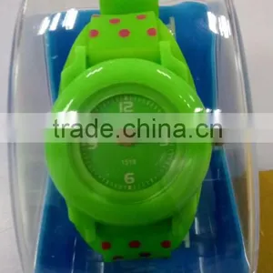 Colorful Plastic Quartz Movement Cool Watch for Teenagers thumbnail-3
