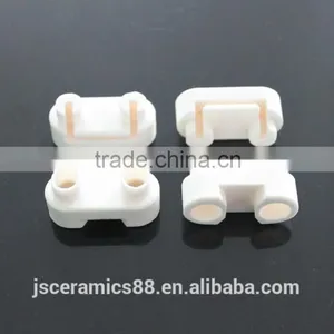95% Alumina Ceramic Head With Two Holes for Electric Heating Tube thumbnail-3