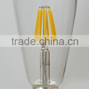 Vintage Edison 120V E26 Led Filament Bulbs Dimmable Full Glass ETL ST64 Led Filament Bulb Lights Lamp Energy Saving 2700K for US thumbnail-2