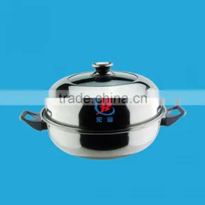 Stainless Steel Visible 3 Layer Food Steamer From China thumbnail-1