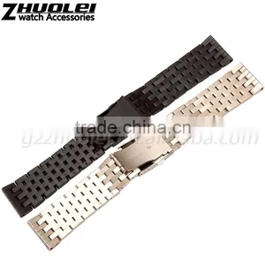 24|26|28|30mm Stainless Steel Bracelet Wristbands Waych Band thumbnail-4