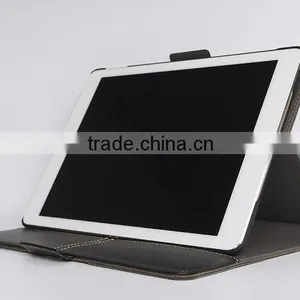 9.7 Inch Tablet Protective Case Genuine Leather Smart Case Cover for Ipad Air thumbnail-3