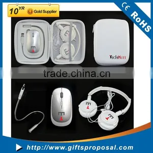 Fashionable Portable Computer Accessories With Charging USB Kit Including Headphone Mouse Hub Touch Pen thumbnail-1