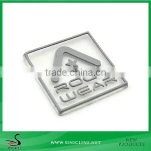 Sinicline Factory Made Square Transparent Rubber Label thumbnail-1